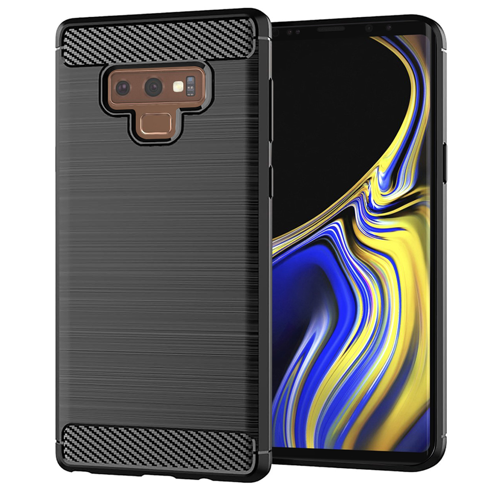 Levně Techsuit Karbon Silikon Samsung Galaxy Note 9 Černý