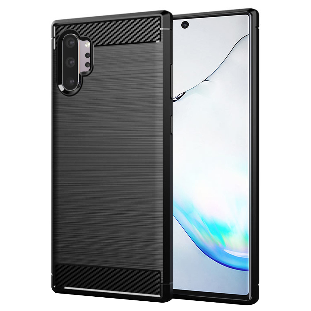 Levně Techsuit Karbon Samsung Galaxy Note 10 Plus 4G 5G Černá