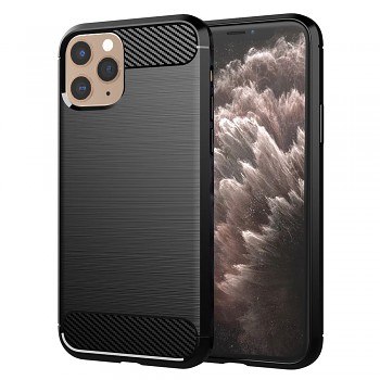 Techsuit Karbon Silikon Pouzdro iPhone 11 Pro Černé
