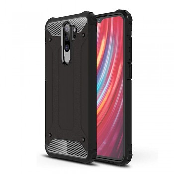 Techsuit Hybridní pouzdro Xiaomi Redmi Note 8 Pro Černá