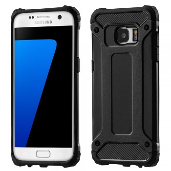 Techsuit Hybridní pouzdro Samsung Galaxy S7 Černá