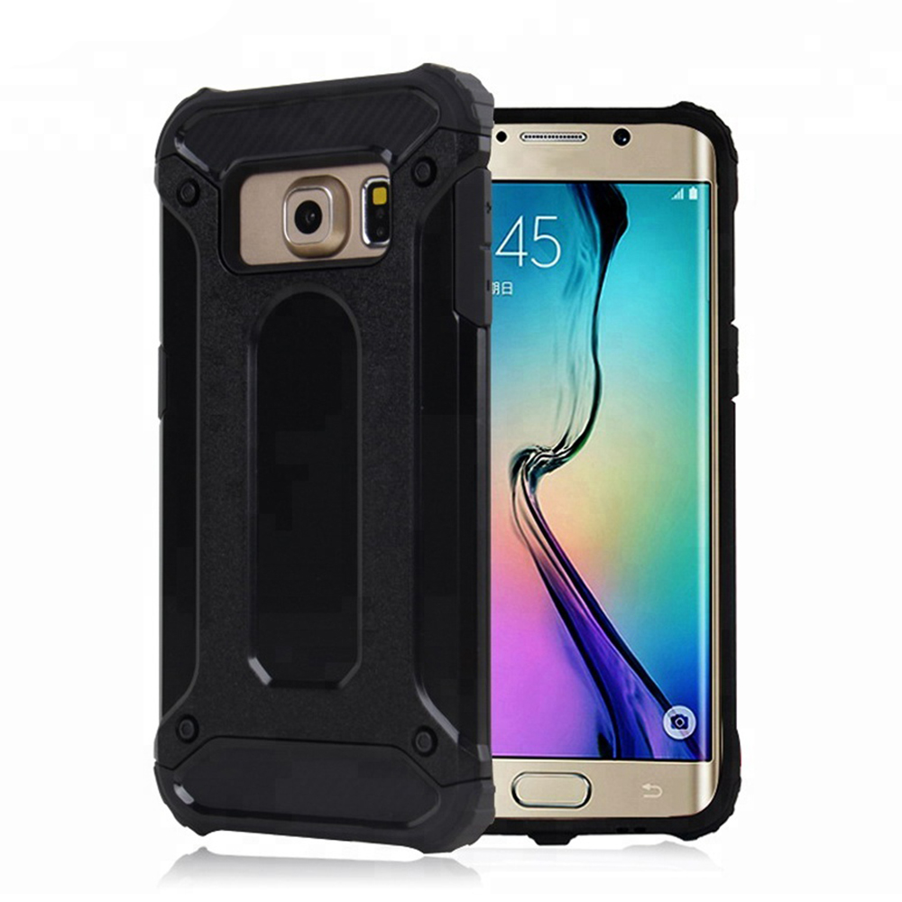 Levně Techsuit Hybridní pouzdro Samsung Galaxy S6 G920 Black
