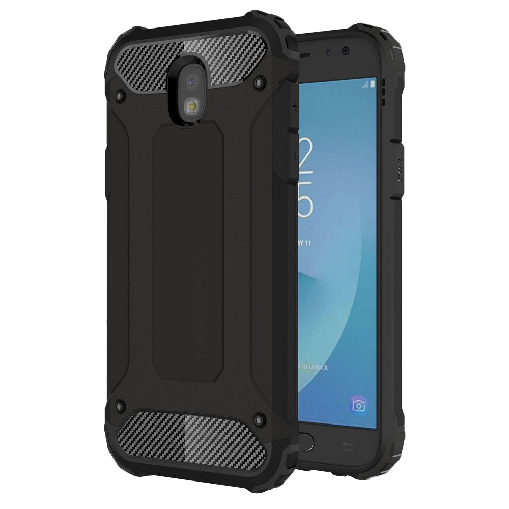 Levně Techsuit Hybridní Ochrana Samsung Galaxy J5 2017 J530 Černá