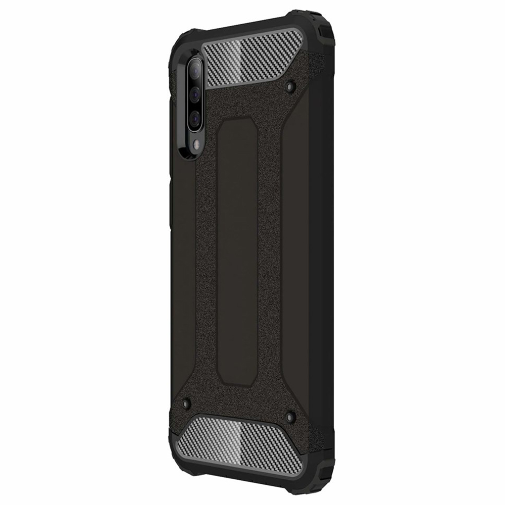 Levně Techsuit Hybridní pouzdro Samsung Galaxy A30s A50 A50s Černá