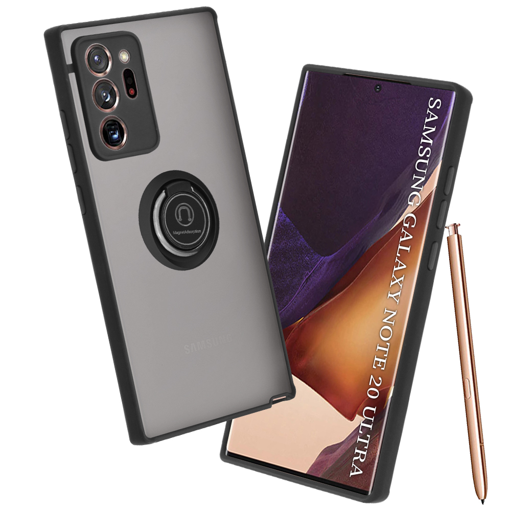 Levně Techsuit Glinth Samsung Galaxy Note 20 Ultra Černá