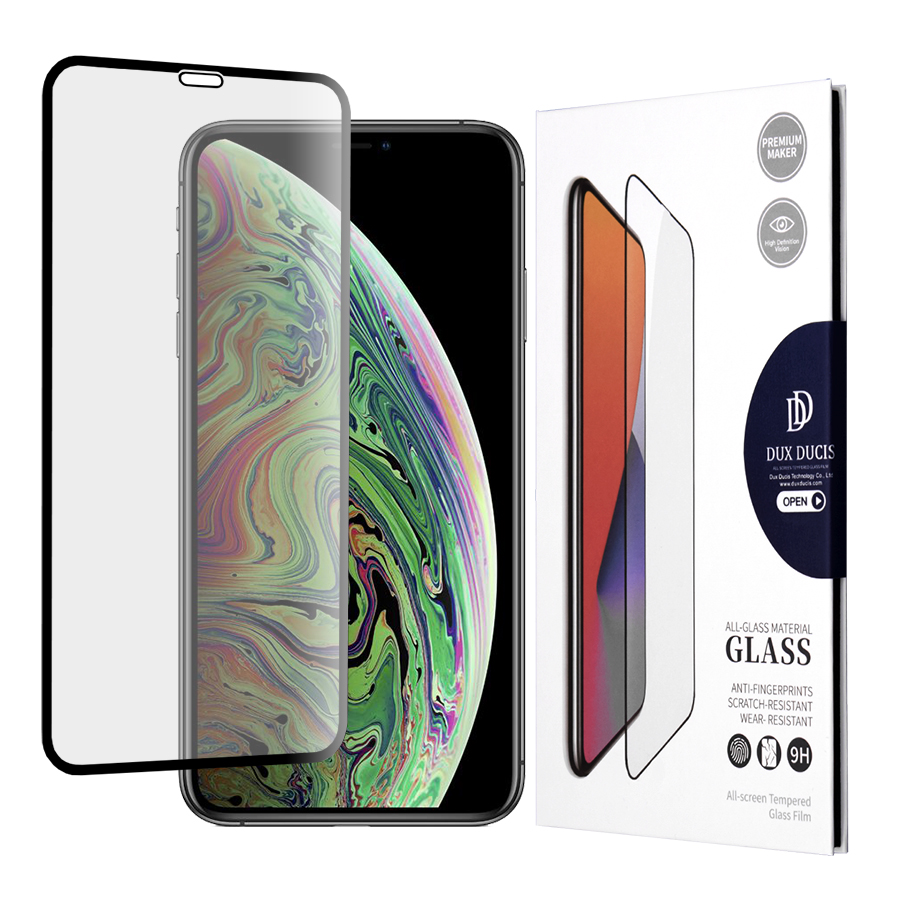 Levně Dux Ducis Tvrzené sklo iPhone X iPhone XS iPhone 11 Pro Černá