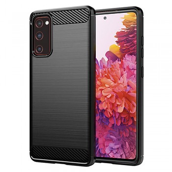 TechSuit Carbon Silicone Samsung Galaxy S20 FE 4G S20 FE 5G Černá