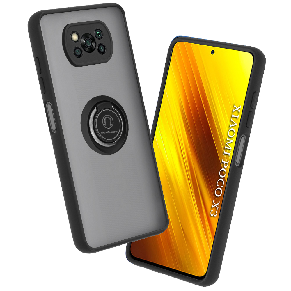 Levně Techsuit Glinth Xiaomi Poco X3 Poco X3 NFC Poco X3 Pro Černá