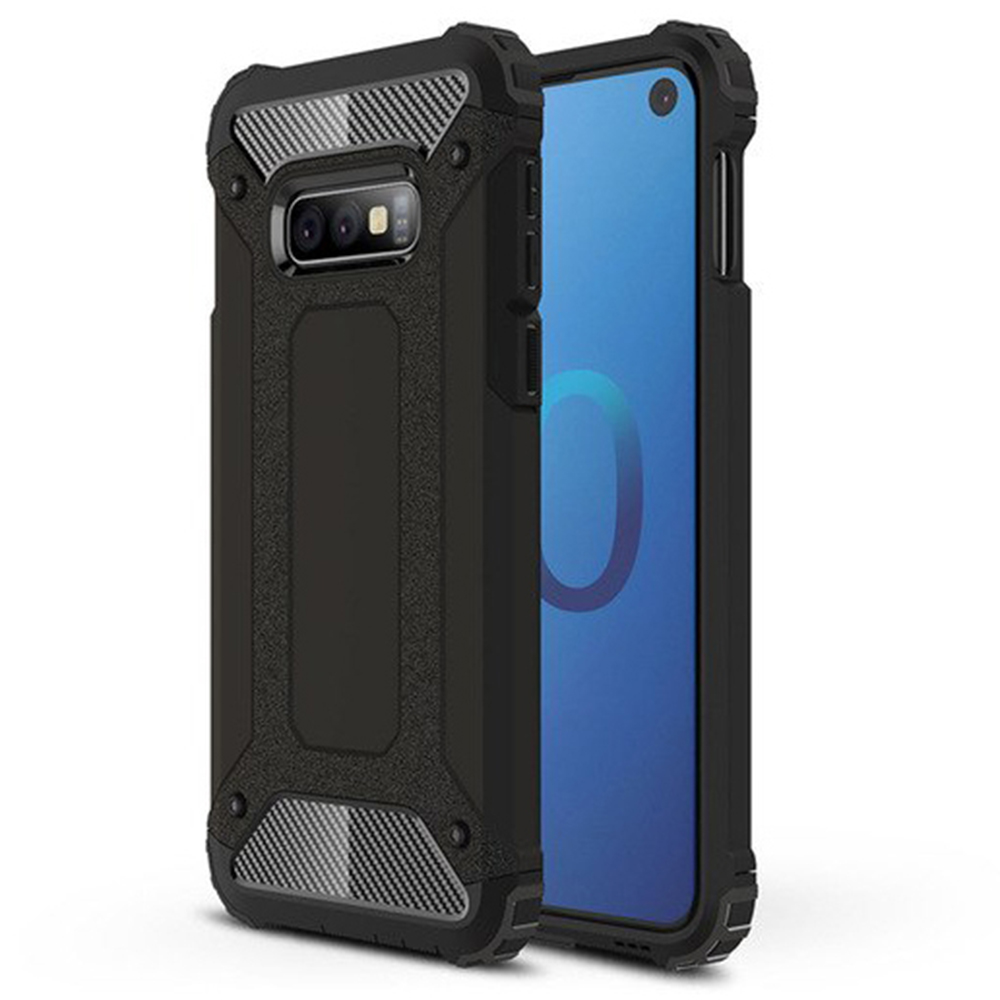 Levně Techsuit Hybridní brnění Samsung Galaxy S10e Černá