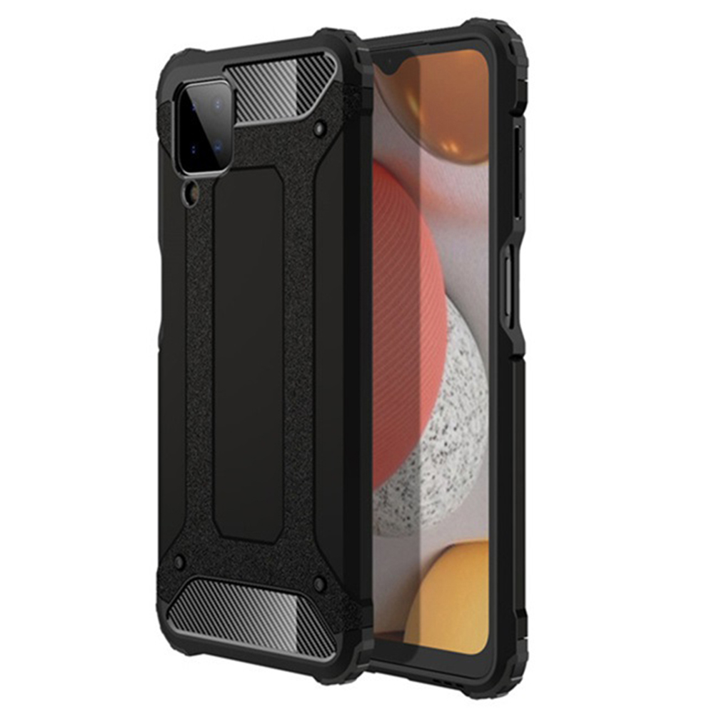 Levně Techsuit Hybridní brnění Samsung Galaxy A12 A12 Nacho Černá