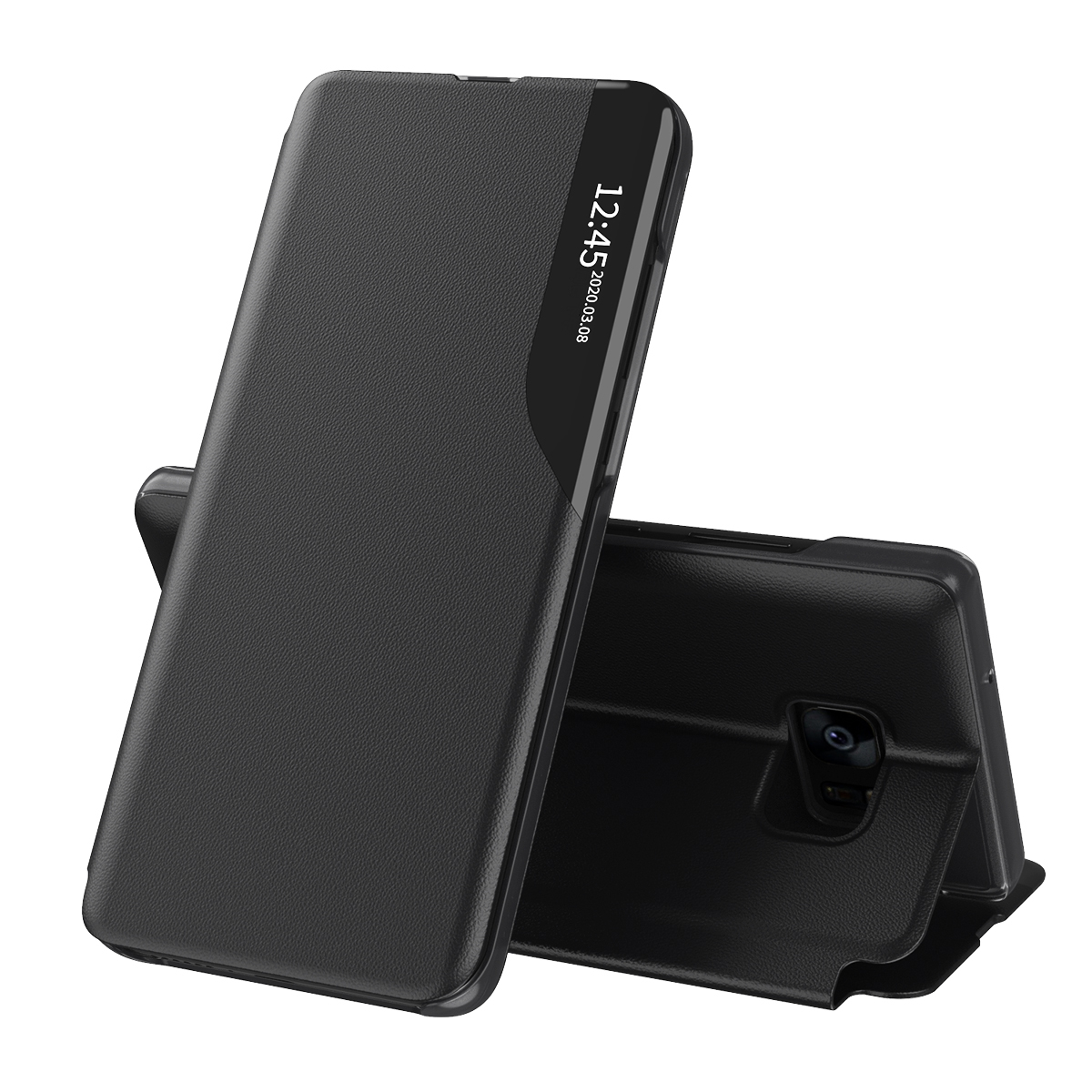 Levně Techsuit eFold Series Samsung Galaxy S7 Edge Černá