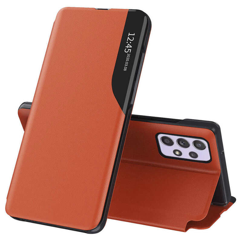 Levně Techsuit eFold Series Samsung Galaxy A52 Oranžová