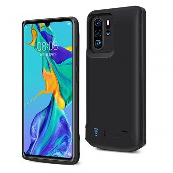 Techsuit Power Pro Bateriový kryt Huawei P30 Pro 5000mAh Černá