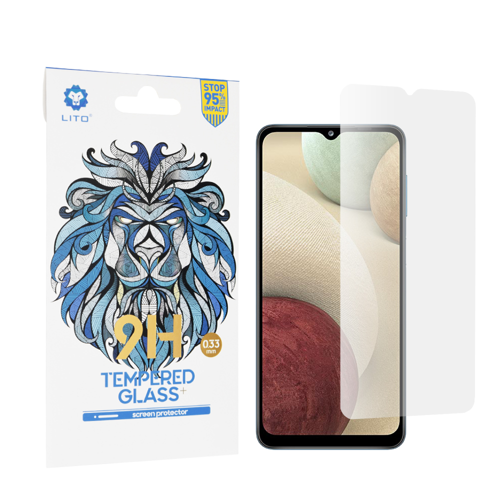 Levně Lito 2.5D Sklo Samsung Galaxy A02 M02 A12 F12 M12 A32 5G Čiré