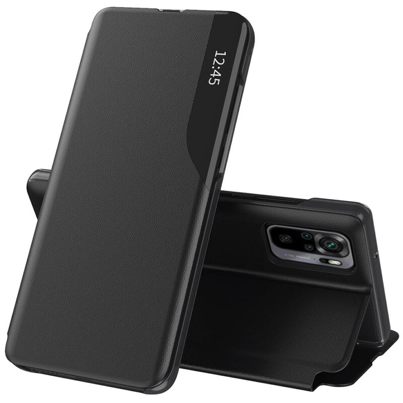 Levně Techsuit eFold Xiaomi Redmi Note 10 4G Note 10S Poco M5s Černá