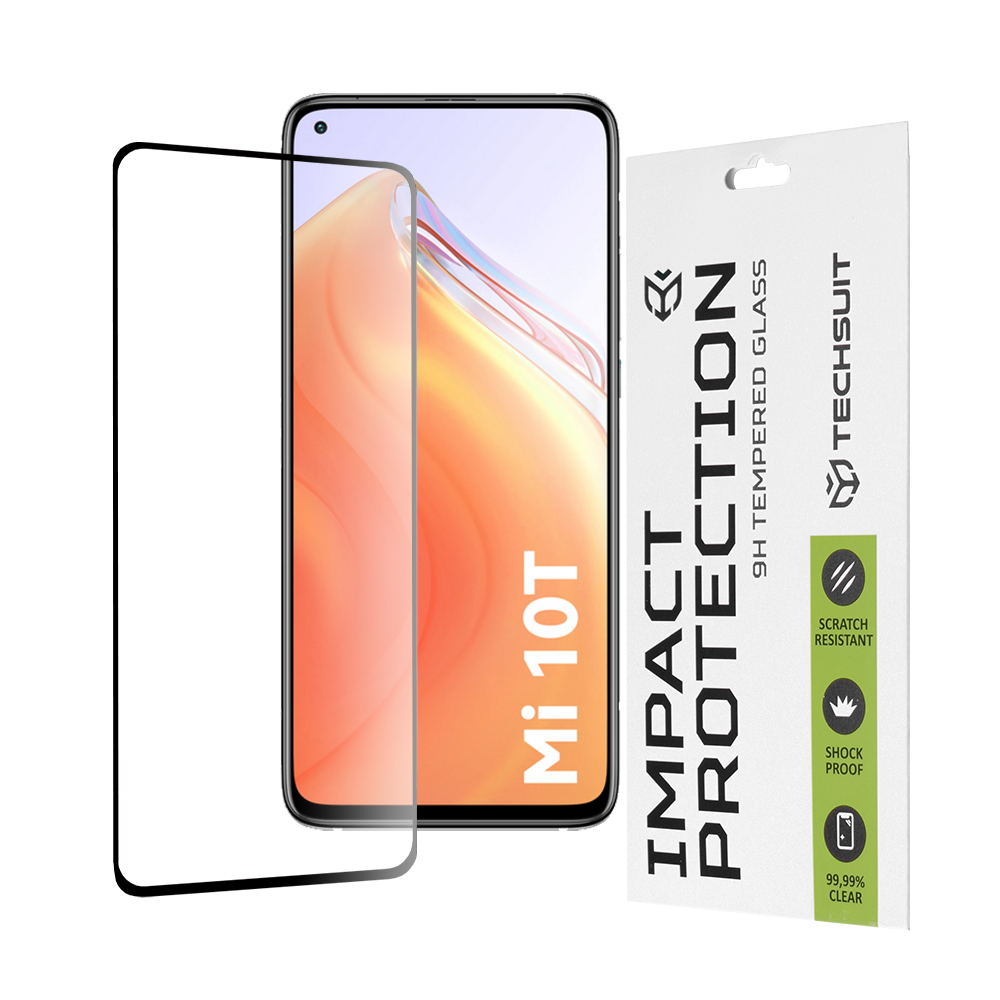 Levně Techsuit Celoplošné sklo Xiaomi Mi 10T 5G Mi 10T Pro 5G Black