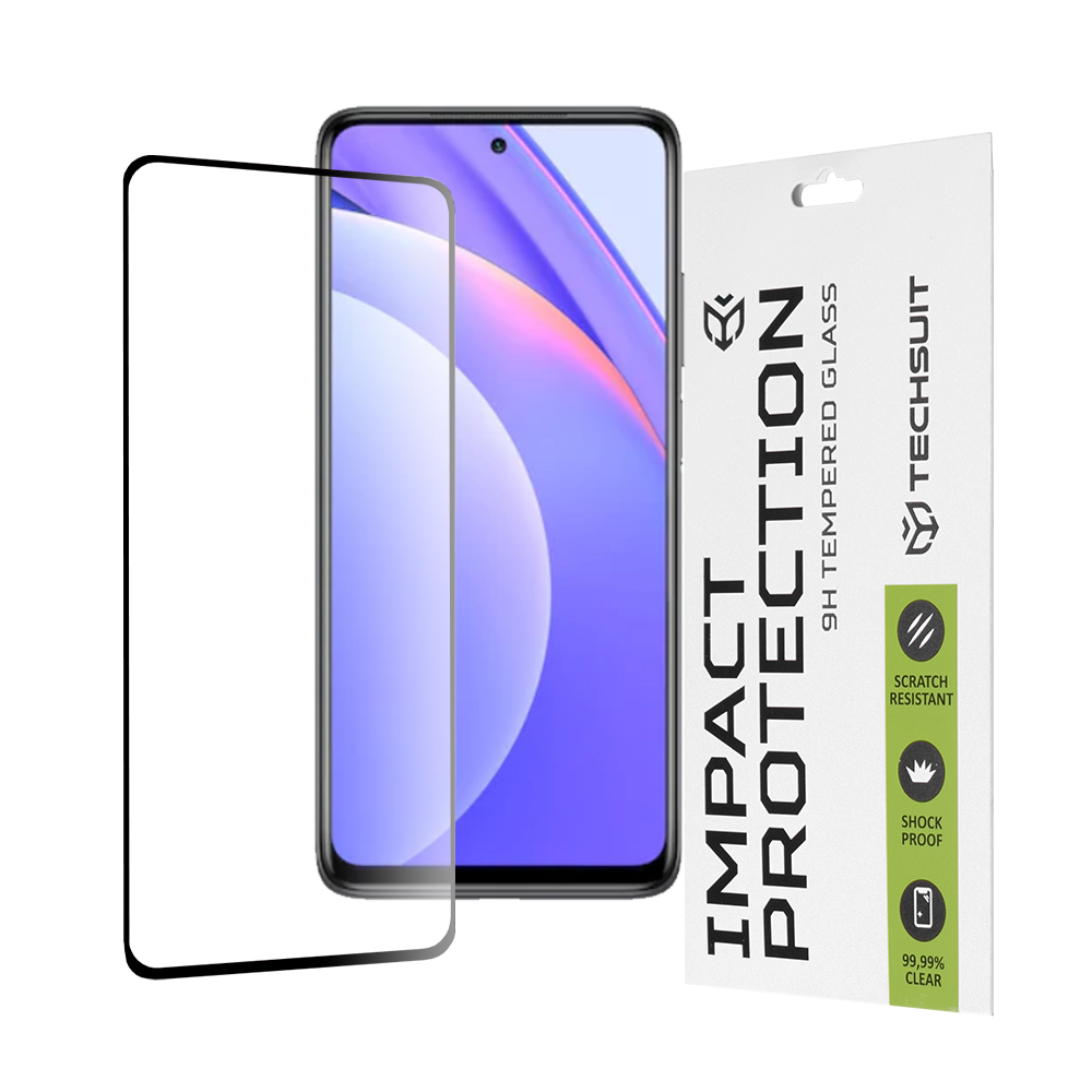 Levně Techsuit 111D Celoplošné sklo Xiaomi Mi 10T Lite 5G Black