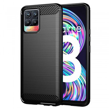 Techsuit Karbon Silikon Realme 8 4G 8 Pro 4G Černá