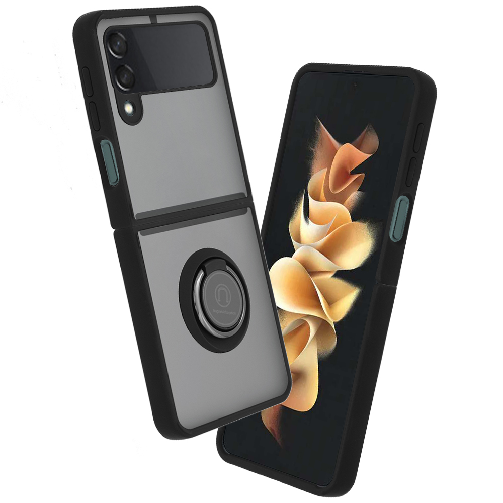 Levně Techsuit Glinth Samsung Galaxy Z Flip3 5G Černá