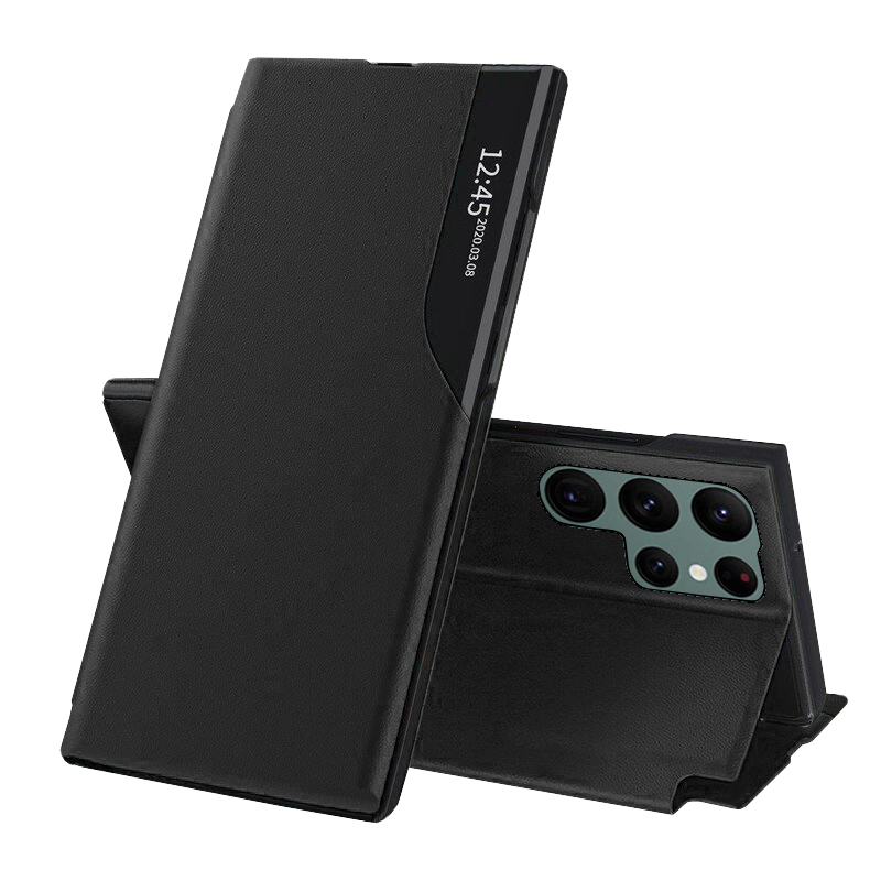 Levně Techsuit eFold Series Samsung Galaxy S22 Ultra Černá