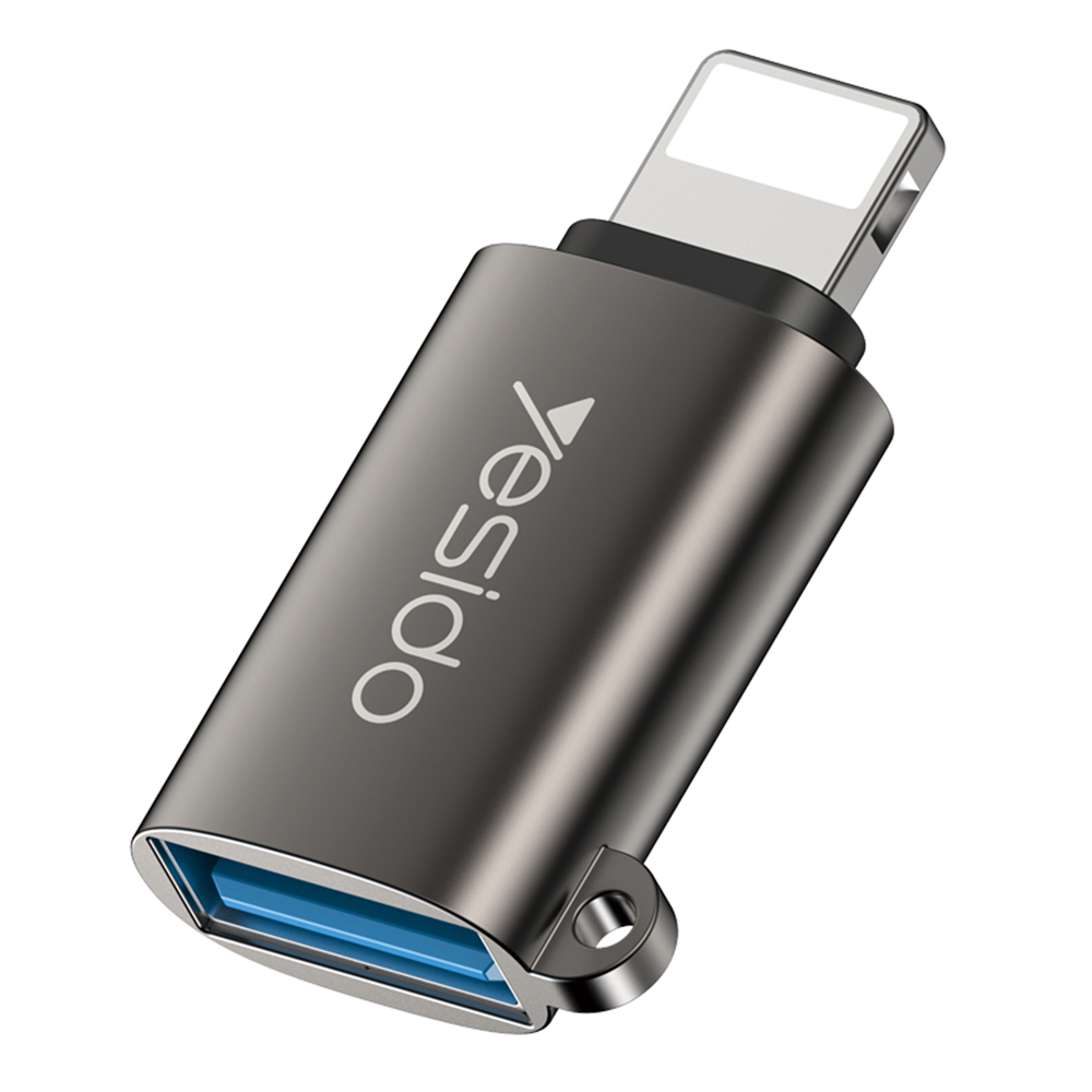 Yesido OTG Adaptér GS14 USB 3.0 na Lightning 480Mbps Černá