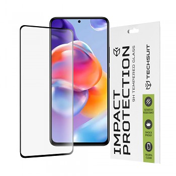 Techsuit 111D Celoplošné sklo Xiaomi Redmi Note 11 Pro Černé