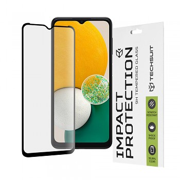 Techsuit 111D Celoplošné sklo Samsung Galaxy A13 5G A04s A04 Black