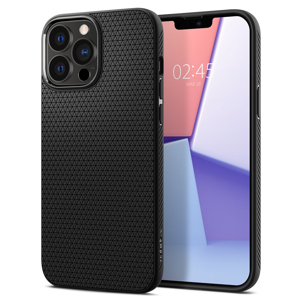 Levně Spigen Liquid Air iPhone 13 Pro Černá