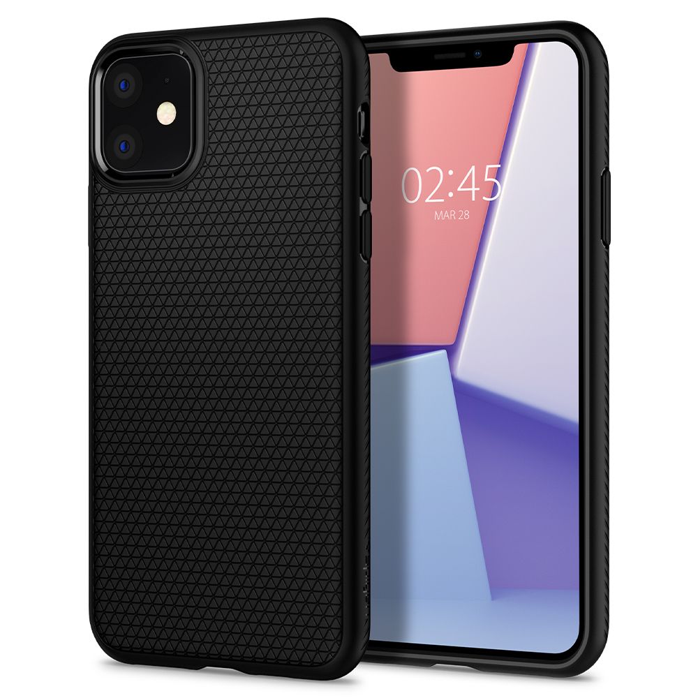 Levně Spigen Tekutý Vzduch iPhone 11 Černý