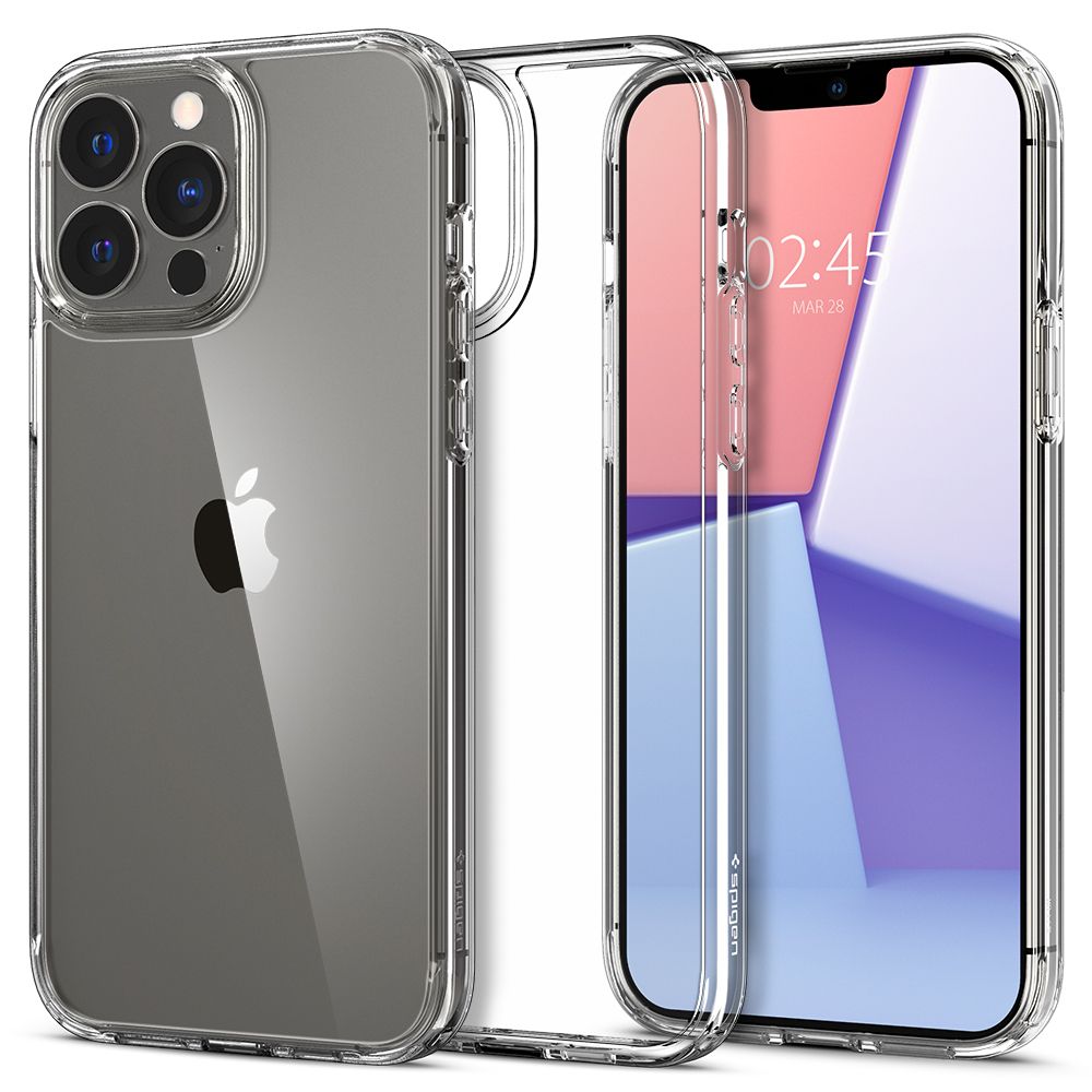 Levně Spigen Ultra Hybrid Průhledný iPhone 13 Pro Max