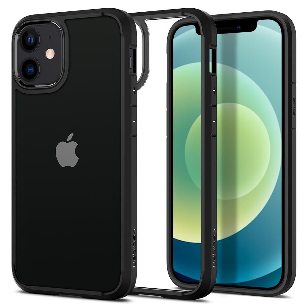 Levně Spigen Ultra Hybrid iPhone 12 iPhone 12 Pro Černá