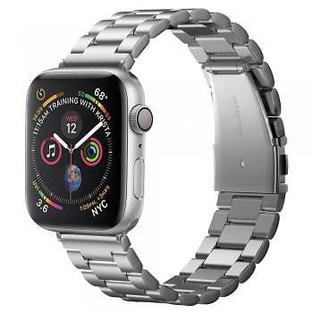 Spigen Modern Fit Apple Watch (42-49mm) Stříbrný