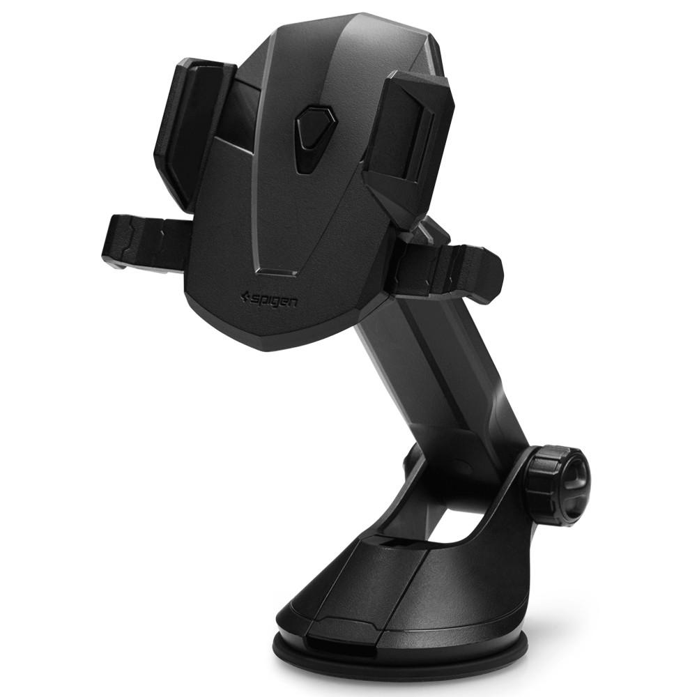 Levně Spigen Držák do auta TS35 Automatický na palubní desku sklo Černý