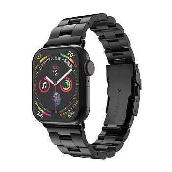 Techsuit Řemínek W036 Apple Watch 1-11 SE 38-42mm Black