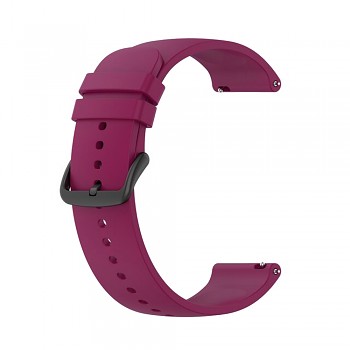 Techsuit Řemínek 22mm W001 Tmavě červený pro Samsung Galaxy Watch