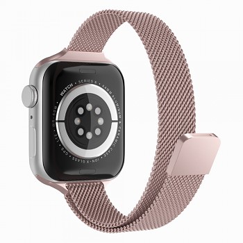 Techsuit Řemínek W034 pro Apple Watch 38 42mm Růžový