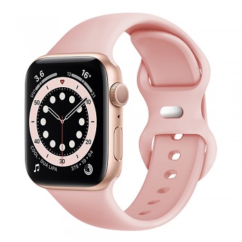Techsuit W031 Řemínek Apple Watch 42-49mm Světle růžová
