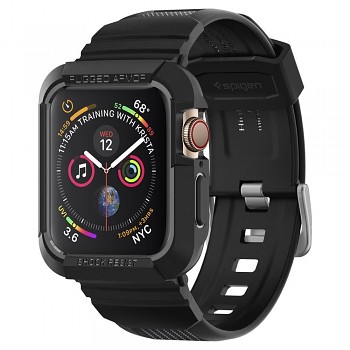 Spigen Rugged Armor Pro Apple Watch 44/45mm Černé