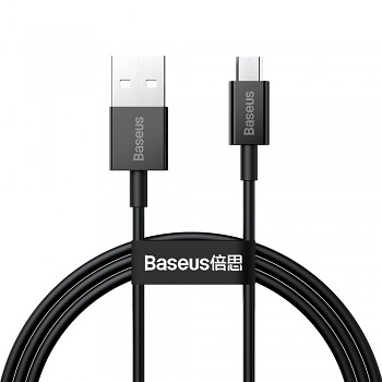 Baseus Datový kabel Superior Series USB na Micro-USB 2A 1m Černý