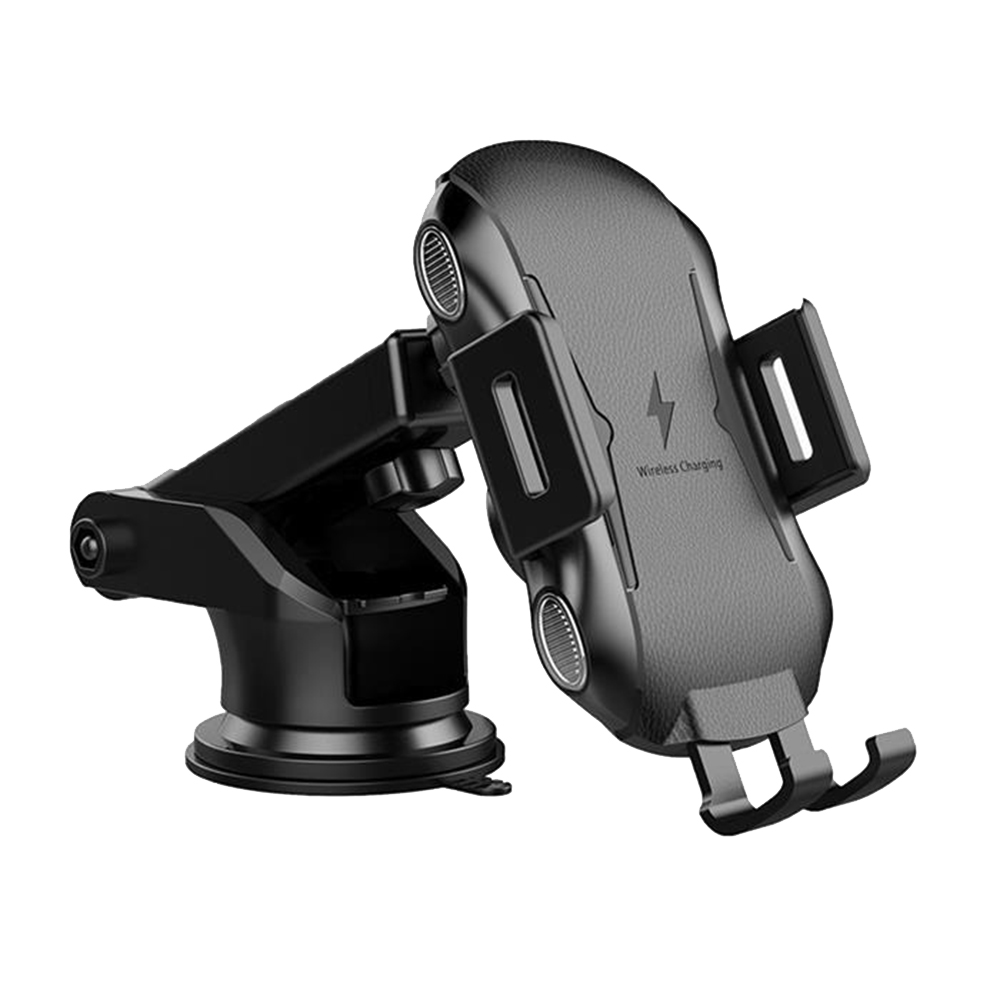 Levně Techsuit Držák do auta bezdrátové nabíjení CAPD032 10W Černý