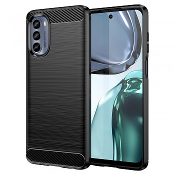 Techsuit Karbon Silikon Motorola Moto G62 Černý