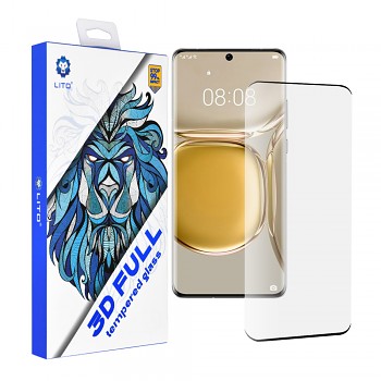 Lito 3D Plné Krytí Huawei P50 Pro Black