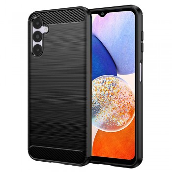 Techsuit Karbon Silikon Samsung Galaxy A14 4G A14 5G Černý