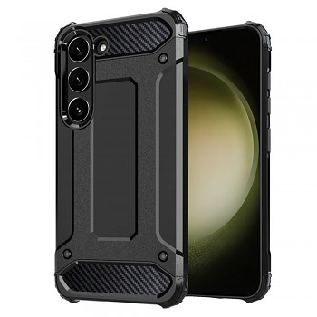 Techsuit Hybridní pouzdro Samsung Galaxy S23 Plus Černá