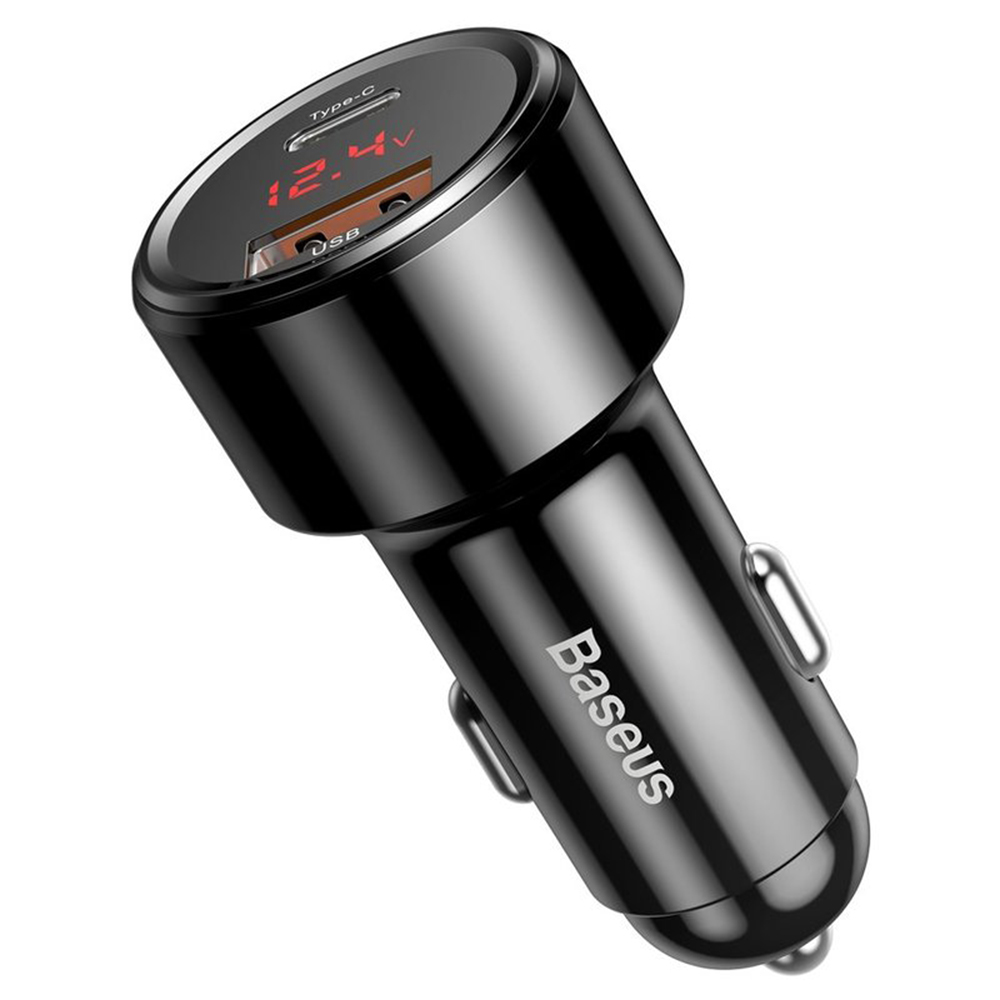 Baseus Autonabíječka Magic Series USB Type-C 45W Černá