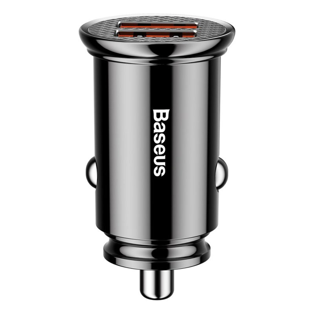 Levně Baseus Autonabíječka CCALL-YD01 Duální USB 5A Superrychlé QC 3.0