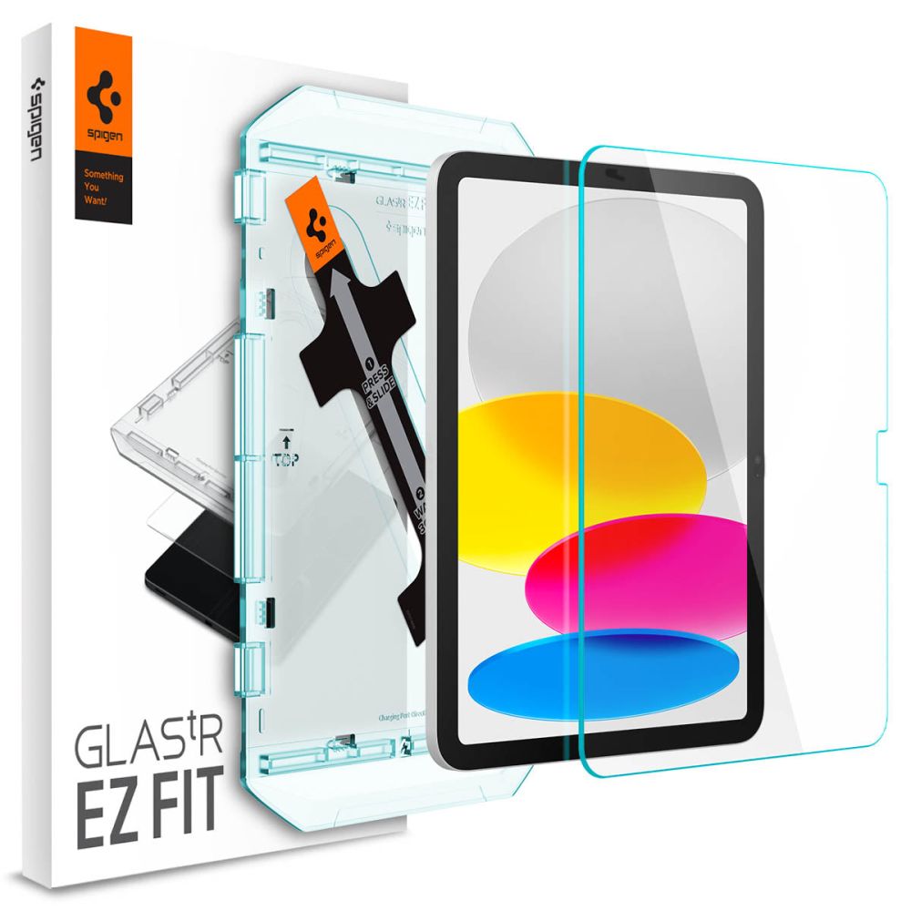 Levně Spigen Glas.tR EZ-FIT iPad 10 2022 10.9 iPad 11 2025 Čirý