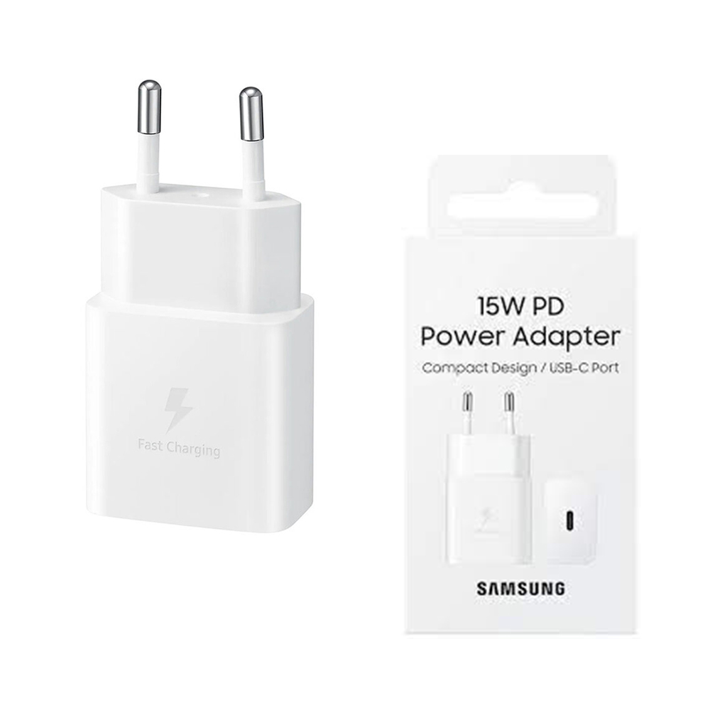 Levně Samsung Nabíječka EP-T1510NWEGEU 15W USB-C Bílá