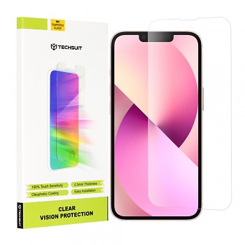 Techsuit Čiré sklo iPhone 13 mini Průhledné