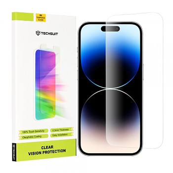 Techsuit Čiré sklo iPhone 14 Pro